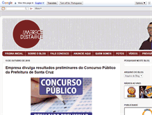 Tablet Screenshot of merecedestaque.com